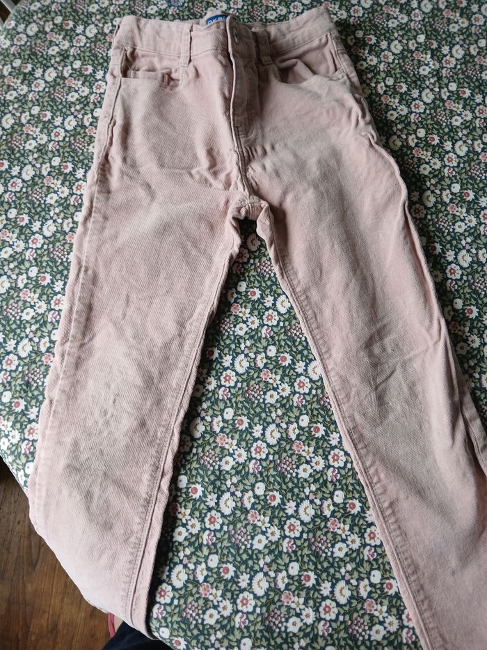 Pantalon velours fin 8 ans okaidi