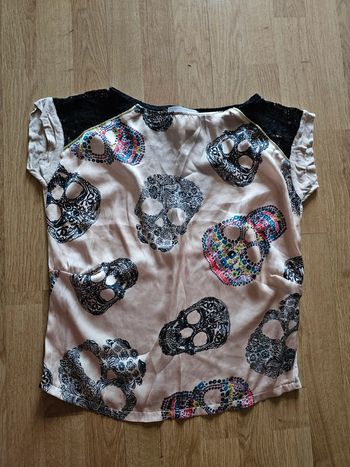 Tee-shirt tête de mort