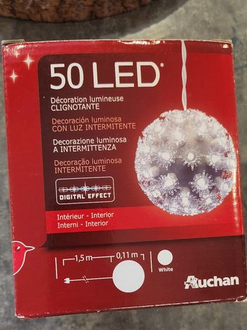 Guirlande lumineuse clignotante