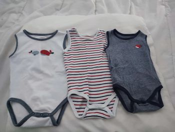 Lot de bodies Okaïdi