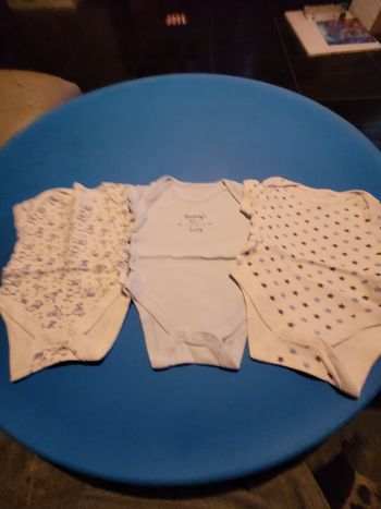 3 bodies manches courtes early alays