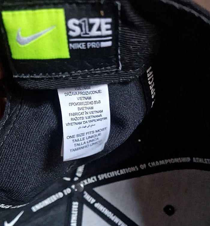 Casquette noir True EOS Nike Air - photo numéro 4