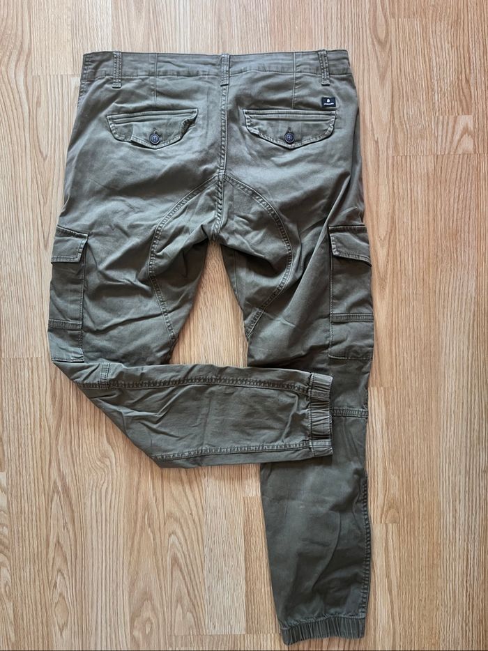Pantalon Cargo Pants Jack & Jones Olive Night T42 - photo numéro 7