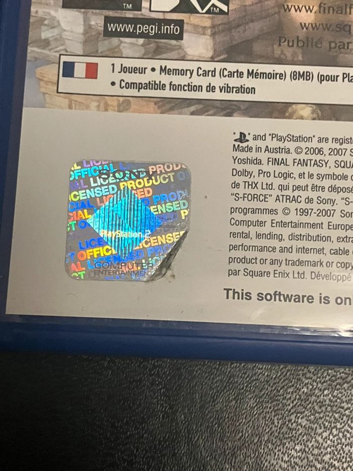 Jeu PS2 Final Fantasy XII 12 - photo numéro 3