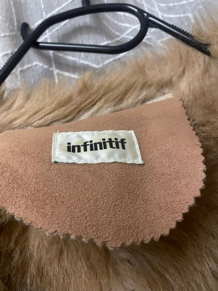 Manteau long fausse fourrure - photo numéro 2