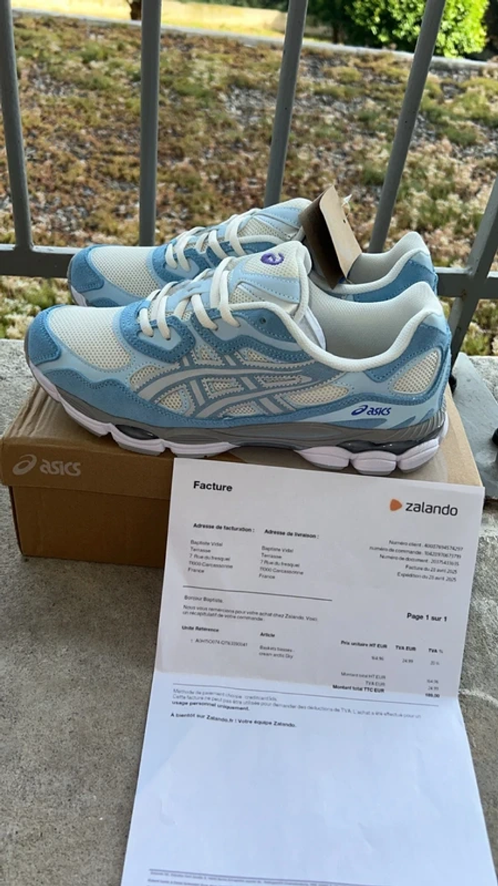 Asics gel nyc bleu 39