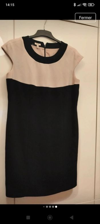 Robe bicolore 