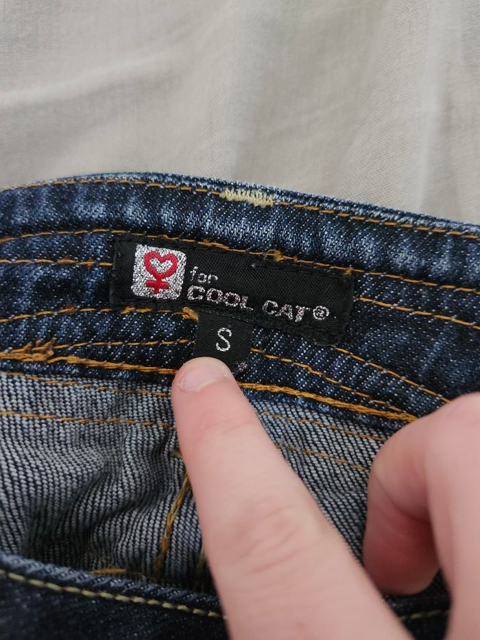 Jean femme marine taille S - photo numéro 3