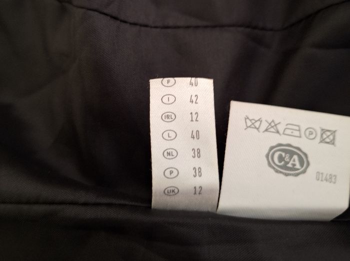 Veste zippée C&A gris chiné - Taille 40 - photo numéro 4
