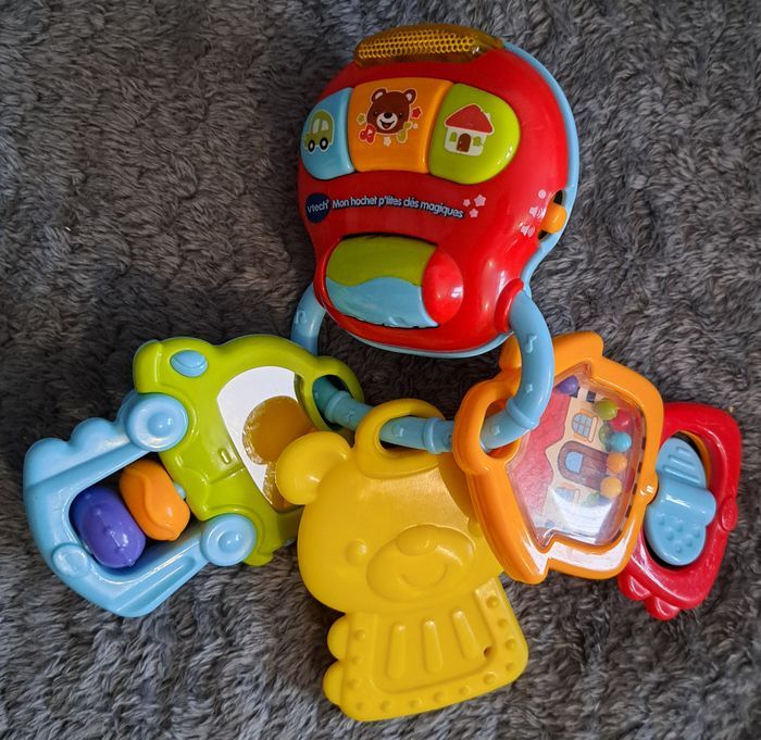 Hochet sonore et lumineux Mon Hochet P'tites Clés Magiques Vtech - photo numéro 2