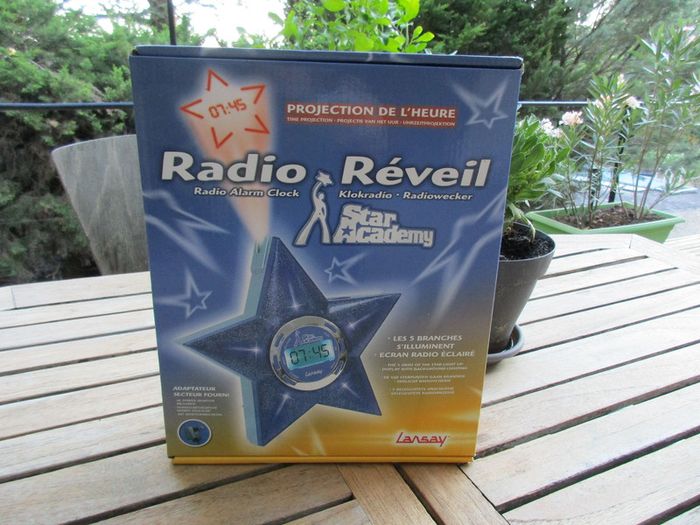 radio réveil star académy neuf avc bte vlr 34 e - photo numéro 4
