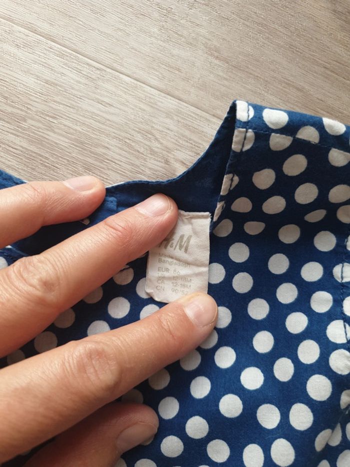 Robe à pois 12/18m - photo numéro 2