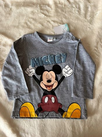 Tee shirt manche longue mickey Disney