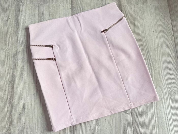 Jupe rose pale femme bershka - photo numéro 4