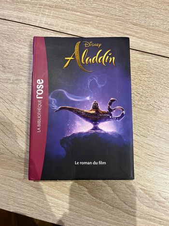 Livre Aladin Le roman du film collection bibliothèque rose