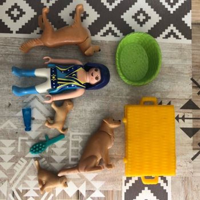 Playmobil dresseuse de chiens