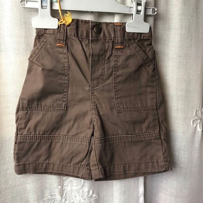 Short marron 6 mois Obaibi