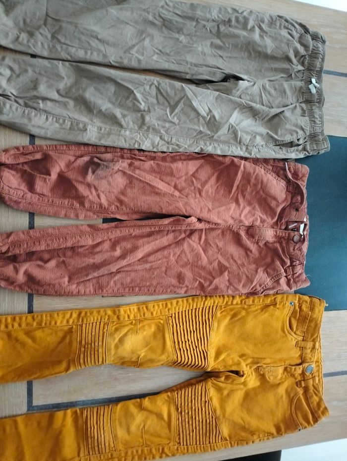 Lot pantalon 8 ans