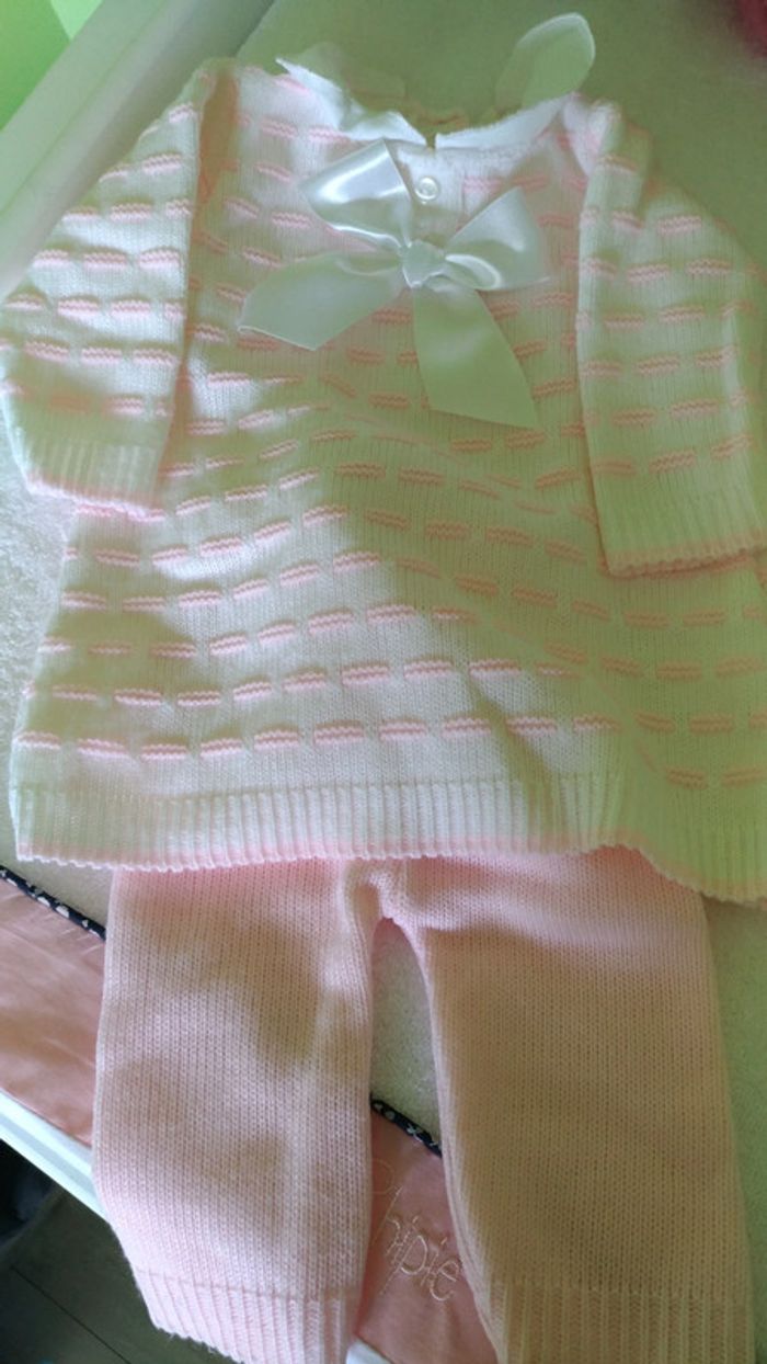 Ensemble fille 3 mois