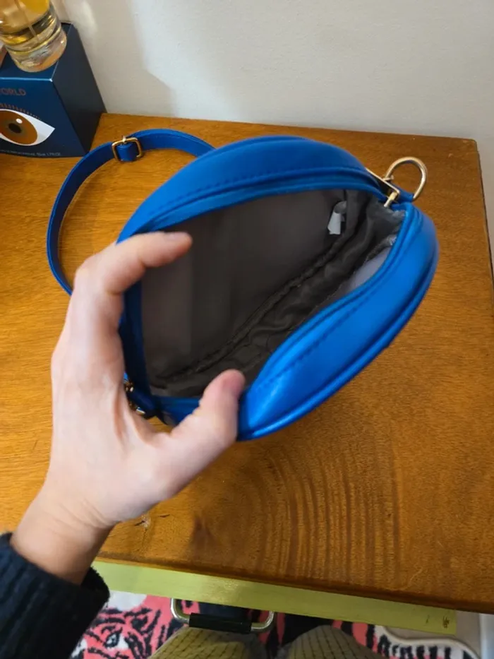Petit sac à main rond - photo numéro 4