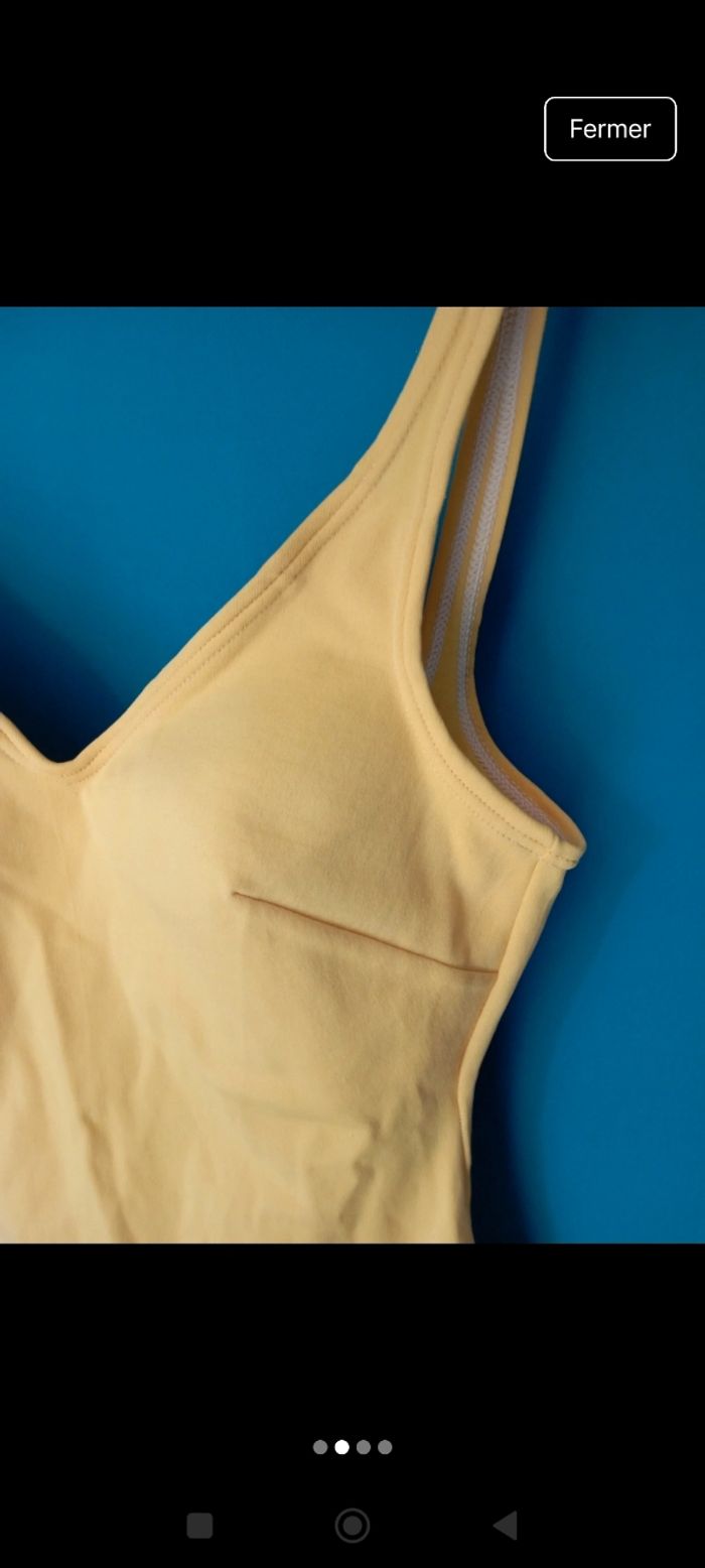 Maillot de bain jaune citron 🍋 - photo numéro 2