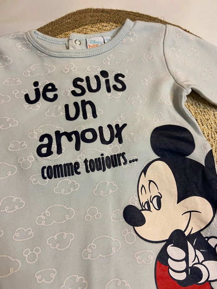 Pyjama fin été une pièce garçon Mickey - photo numéro 3