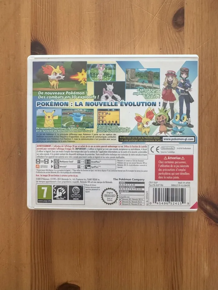 Pokémon X - TBE - 3ds - photo numéro 2