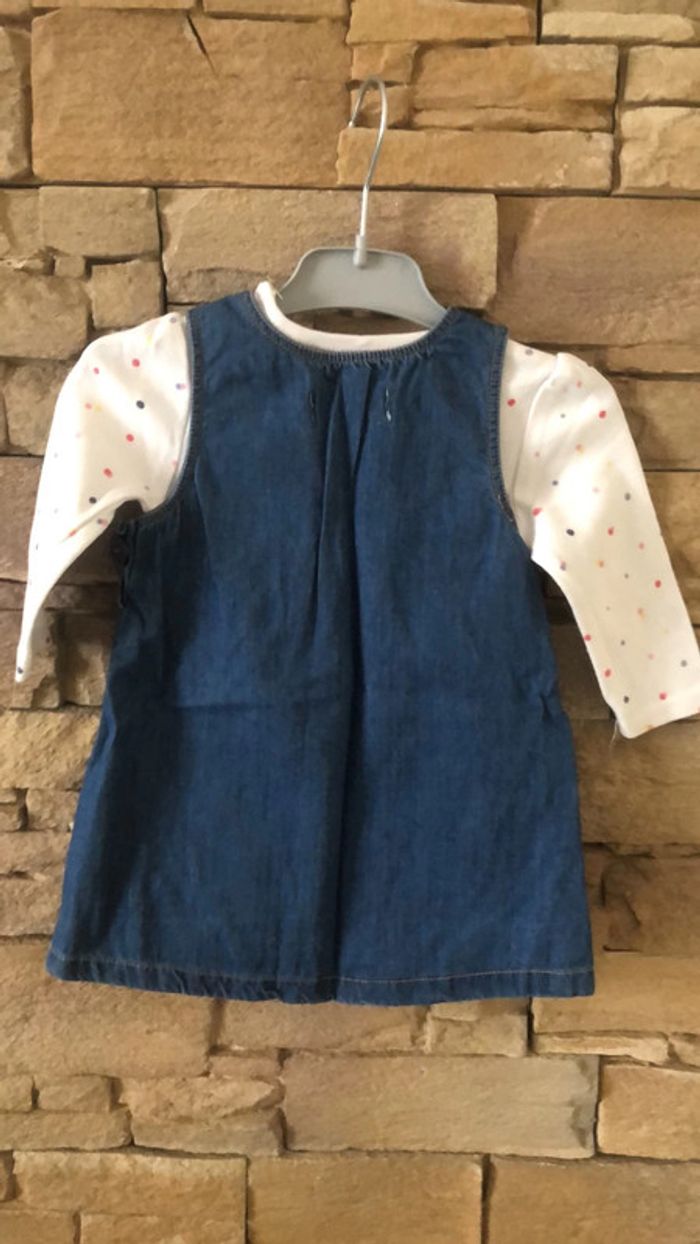 Ensemble robe et body 3-6 mois - photo numéro 4