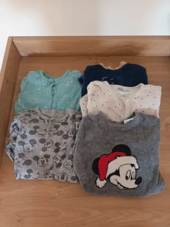 Lot pyjama mickey
