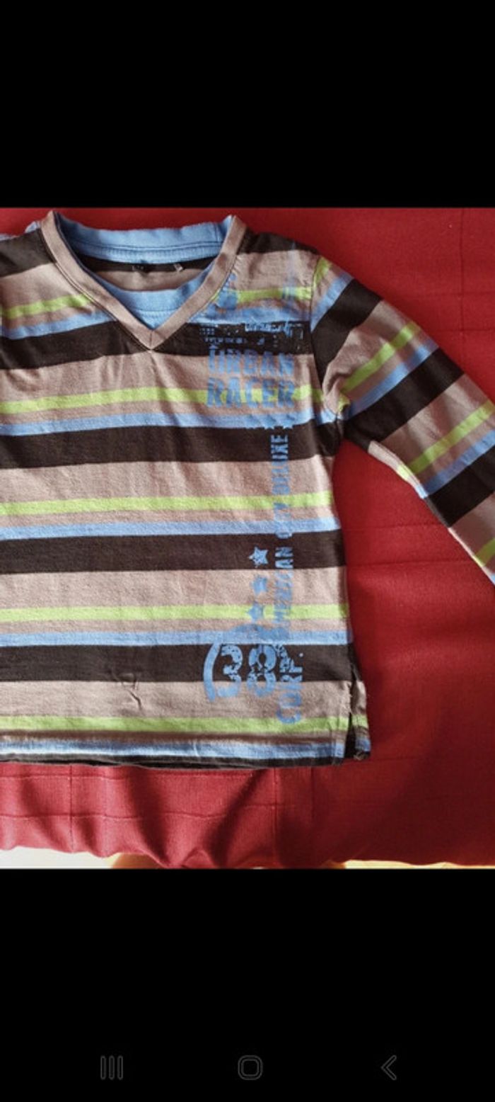 Tee shirt manche longue garçon - photo numéro 2