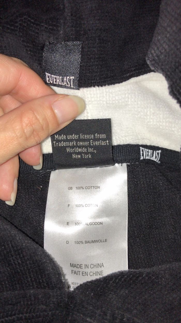 Poncho everlast taille unique - photo numéro 6