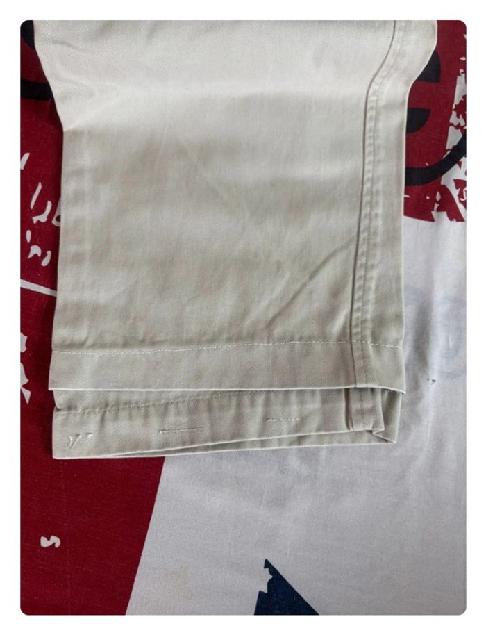 Pantalon Chino Bertrand d’Arley taille 38 marron crème/ beige crème doublure au niveau des chevilles - photo numéro 16