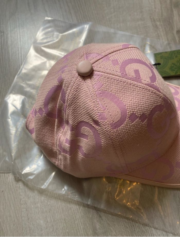 Casquette gucci rose - photo numéro 3