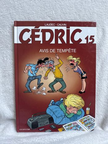 Bande dessiné Cédric avis de tempête