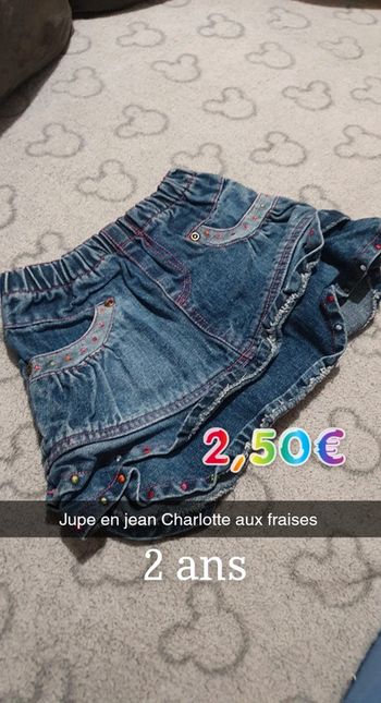 Jupe 2 ans