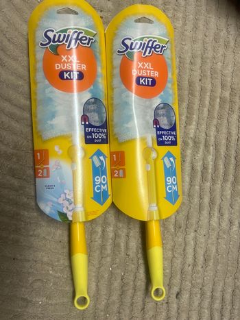Lot de 2 swiffer plumeau 