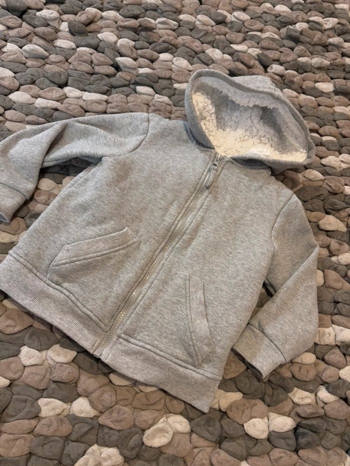 Gilet zippé Monoprix 4 ans