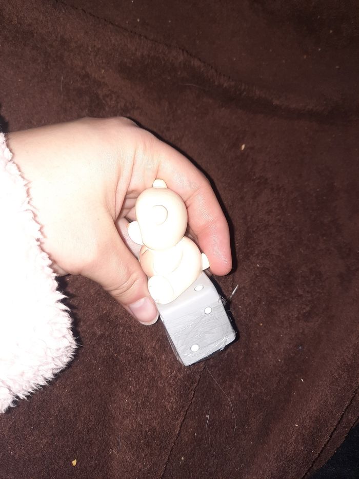 Petit ourson date anniversaire naissance céramique - photo numéro 5