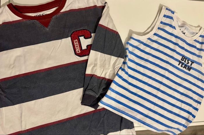 đ Lot 10 t-shirts - taille 4 ans - garçon - multi marques - trĂšs bon Ă©tat - bon Ă©tat - satisfaisant - photo numĂ©ro 3
