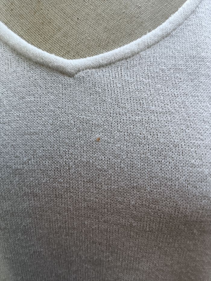 Pull blanc - photo numéro 3