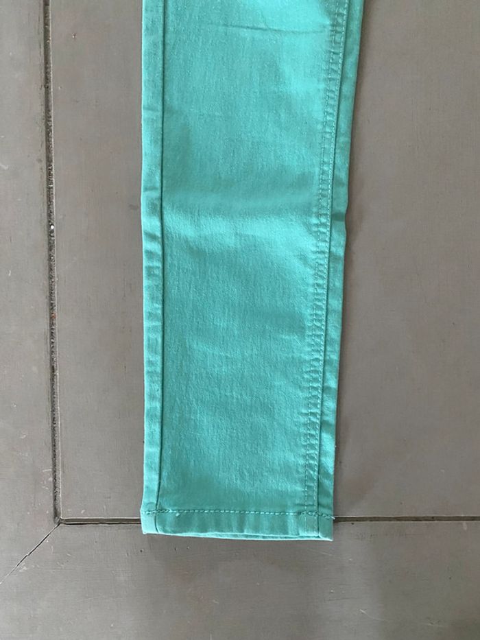 Jeans Urban Star vert turquoise taille 12 ans neuf sans étiquette - photo numéro 2
