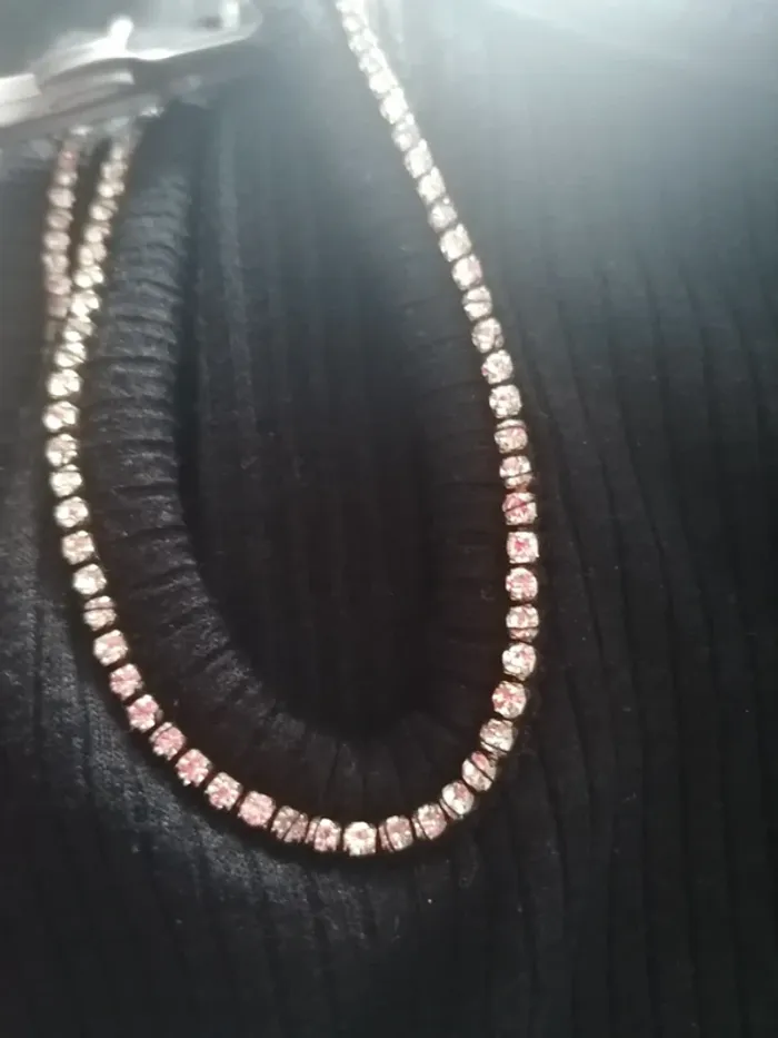 Top /haut / débardeur  avec bijoux Nafnaf Taille L - photo numéro 4