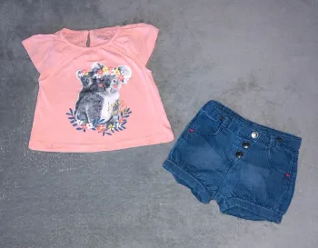 Ensemble 9mois fille