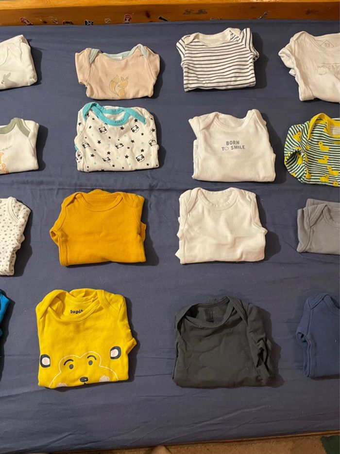 Lot de bodies manches longues - photo numéro 3