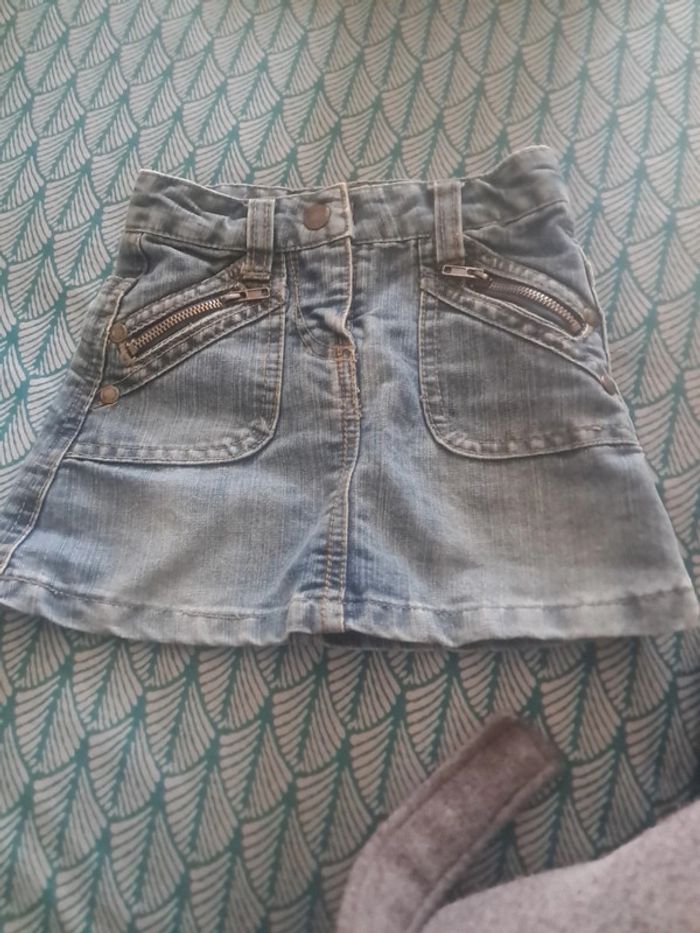 Mini-jupe en jean marque tape à l'oeil - photo numéro 2