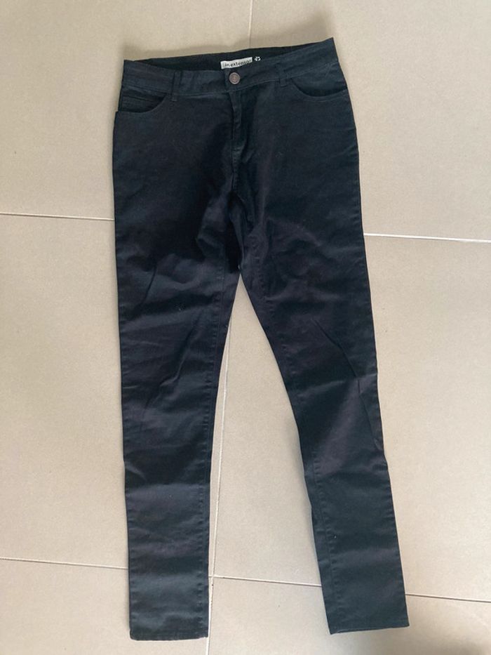 Pantalon jean noir neuf taille 36 - photo numéro 5