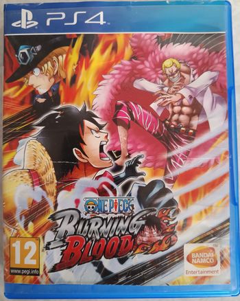 ONE PIECE BURNING BLOOD - SONY Jeu PS4 - PAL FR - CD Seul