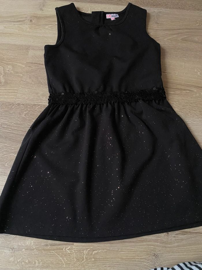 Petite robe noire, Lili marelle taille huit ans, filles soirée - photo numéro 2