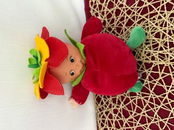 Peluche poupée les Toufous tomate rouge GIPSY MUNDIA