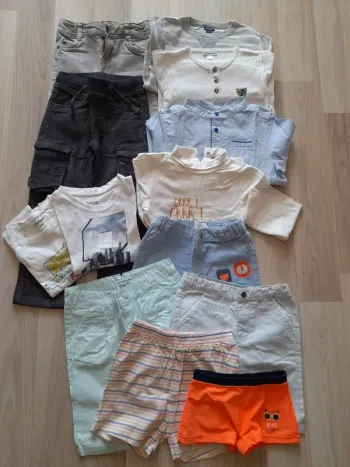 lots vêtements garçon